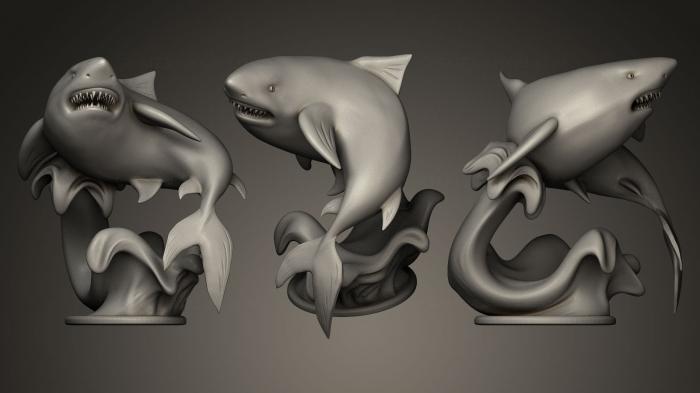 Animal figurines (STKJ_0414) 3D model for CNC machine